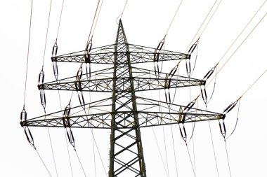 Power transmission tower clipart