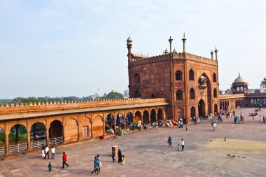 Jama Mescidi Camii, Eski Delhi, Hindistan.