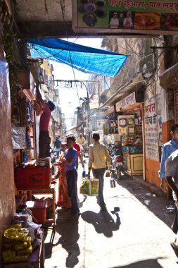 döngüsü rickshaws, sokaklarda