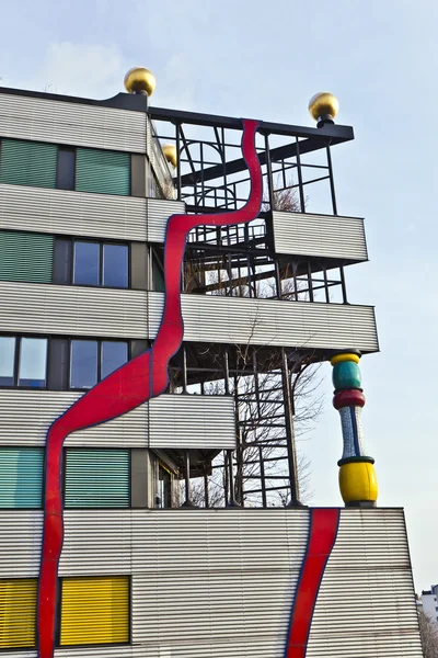 Most famous District heating in Vienna — Stock Photo, Image