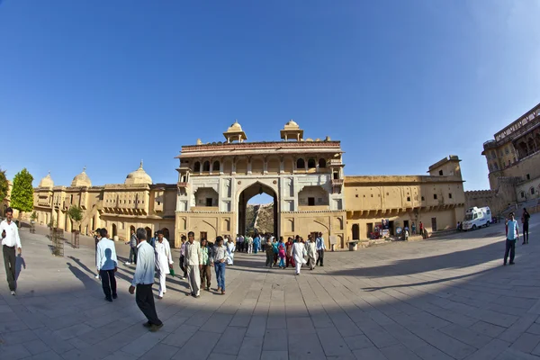 Visit the famous Amer Fort — Stock Photo, Image