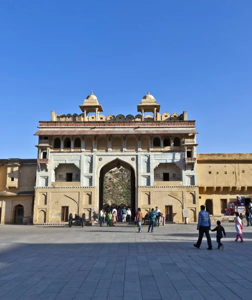 Visit the famous Amer Fort — Stock Photo, Image