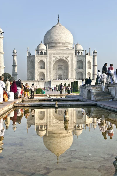 Visit Taj Mahal in India — Stock Photo, Image