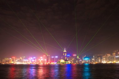 Hong kong ünlü lazer harber show gördün mü kowloon