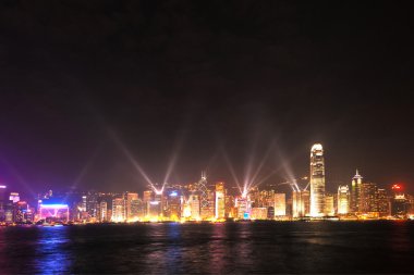 Hong kong ünlü lazer harber show gördün mü kowloon