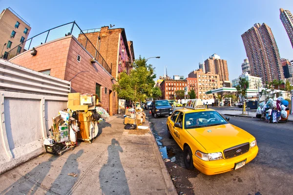 항구의 이스트 사이드에서 뉴욕의 시티 뷰 늦은 후미 — 스톡 사진