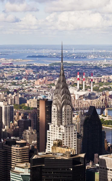 Top of the Chrysler Building in the afternoon — Stock Photo, Image