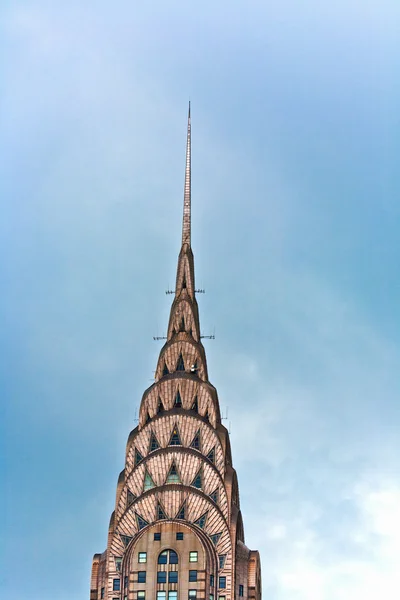 Topo do edifício Crysler à tarde — Fotografia de Stock