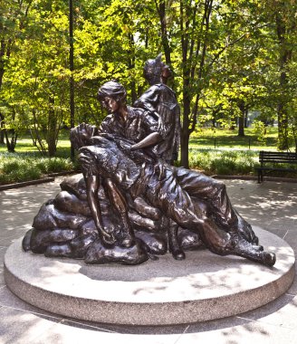 Anıt Heykeller için vietnam Savaşı kadın hemşire
