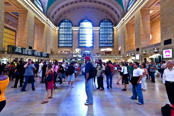 Grand central station under eftermiddagen rusningstid — Stockfoto