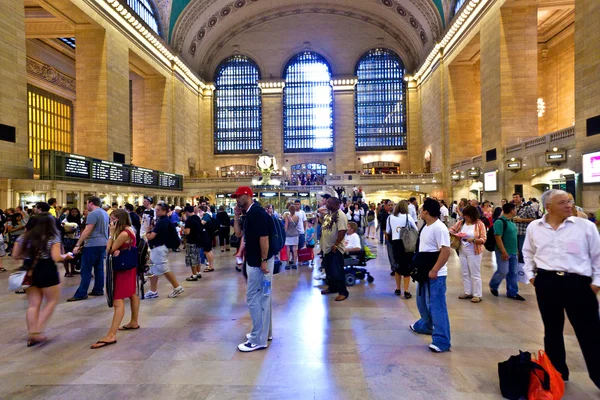 Grand central station during the afternoon rush hour — Stock Photo, Image