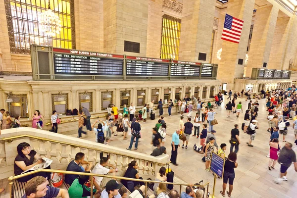 Grand central station tijdens de middag spitsuur — Stockfoto