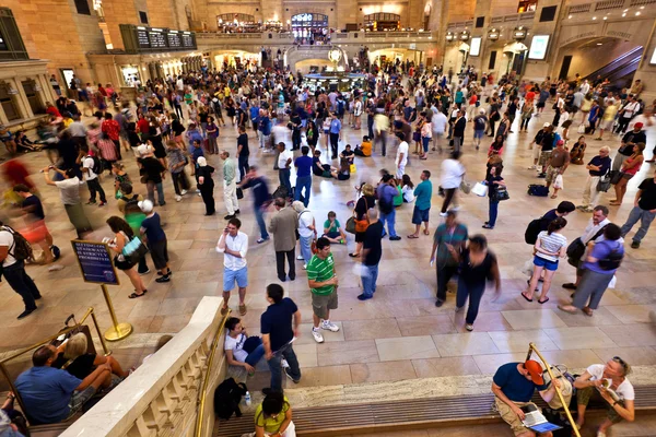 stock image Grand central station during the afternoon rush hour