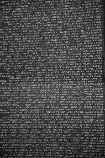 Памятник ветеранам Вьетнамской войны — стоковое фото
