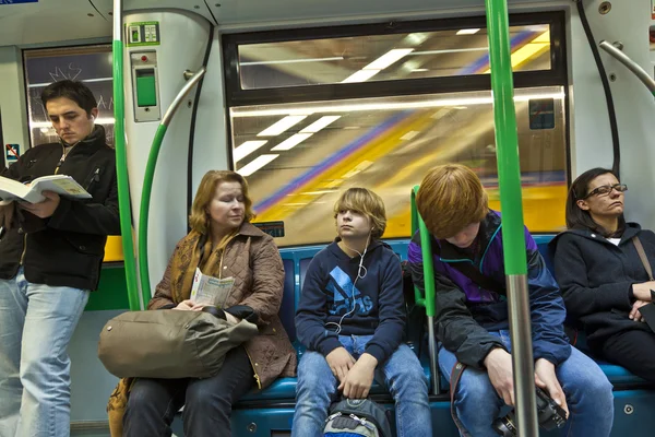 Metro w Madrycie — Zdjęcie stockowe