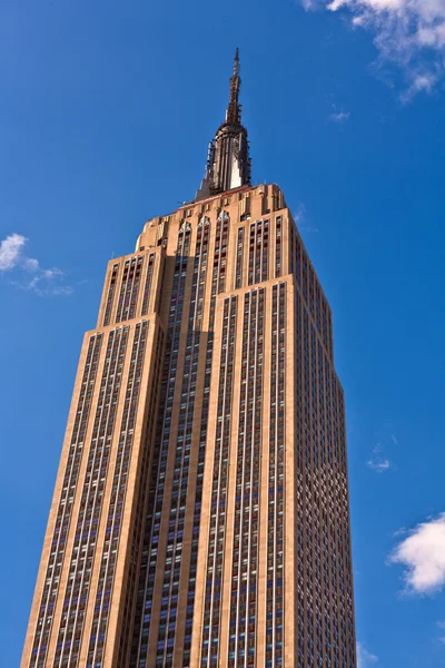 Facade of Empire State Building Stock Photo