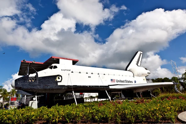 Der ursprüngliche Space Shuttle Explorer im kennedy Space Center — Stockfoto