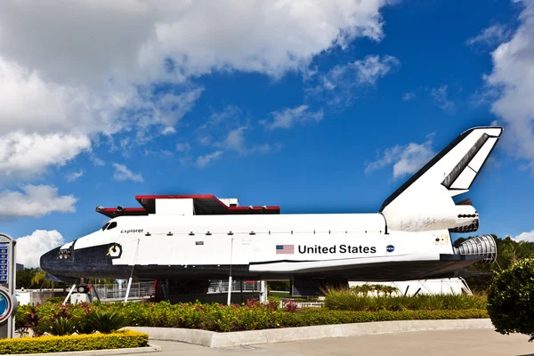 ケネディ宇宙センターでオリジナルのスペースシャトルのエクスプ ローラー — ストック写真