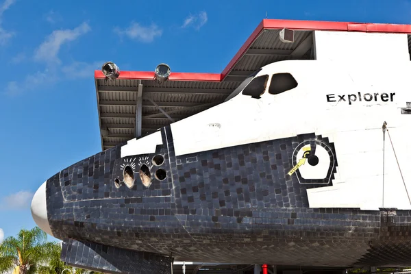 El original transbordador espacial Explorer en el Kennedy Space Center —  Fotos de Stock