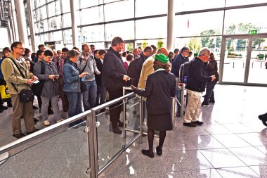 Entrance of Photokina - World of Imaging, Top Event for the Trad clipart