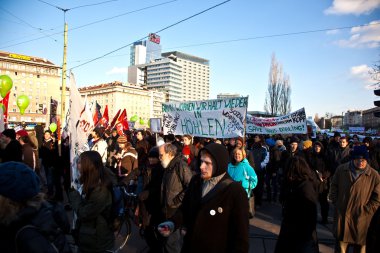 binlerce kesme sosyal s karşı barışçıl gösteri