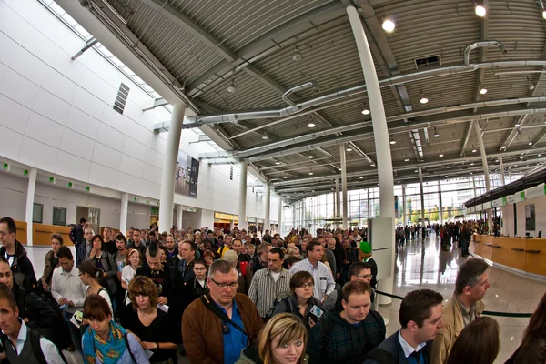 stock image Entrance of Photokina - World of Imaging, Top Event for the Trad