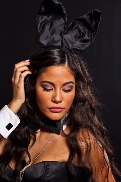 Playboy skjuta med modeller för besökare på photokina-mässan — Stockfoto