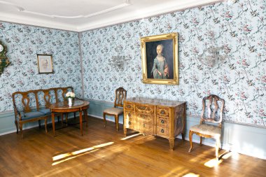 Cornelias Room in the Goethe museum clipart