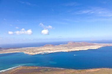 La graciosa Island, lanzarote, İspanya