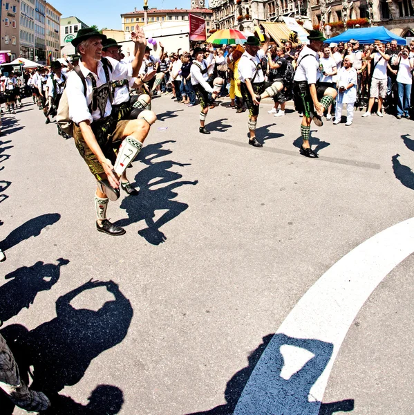 Christopher street day in münchen feiern — Stockfoto