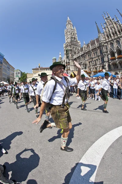 Fejre Christopher Street Day i Munich - Stock-foto