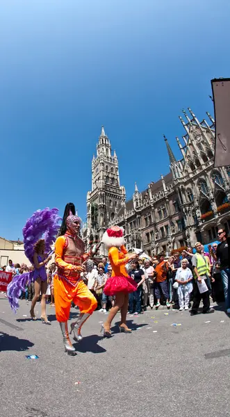 Célébrer le Christopher Street Day à Munich — Photo