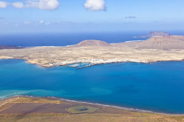 La Graciosa island, Lanzarote, Spanyolország — Stock Fotó