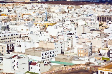 arrecife-lanzarote beyaz evler