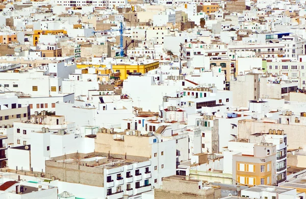 White houses in Arrecife, lanzarote — Stock Photo, Image