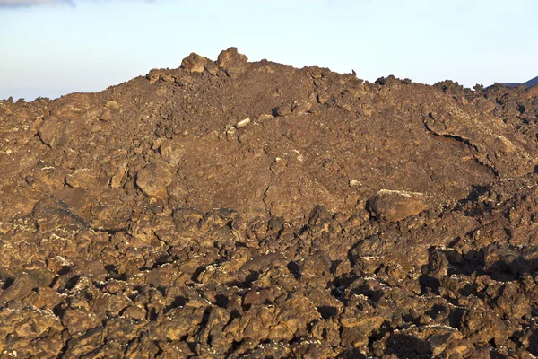 Vulkanische Steine im Nationalpark Timanfaya — Stockfoto
