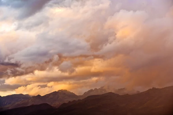Mount lemmon in zonsondergang — Stockfoto