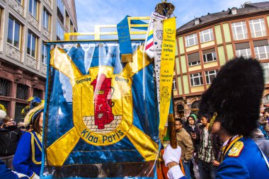 Karnaval hareket roemer ile müzik için şehir girin