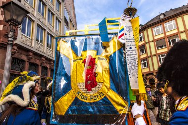 Karnaval hareket roemer ile müzik için şehir girin