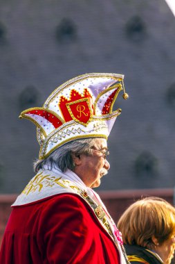 Karnaval hareket roemer ile müzik için şehir girin