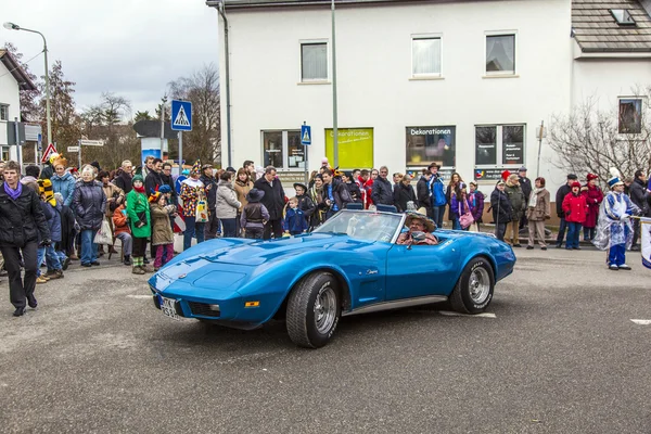An old stingray takes part at The carnival Parade — Stock Photo, Image