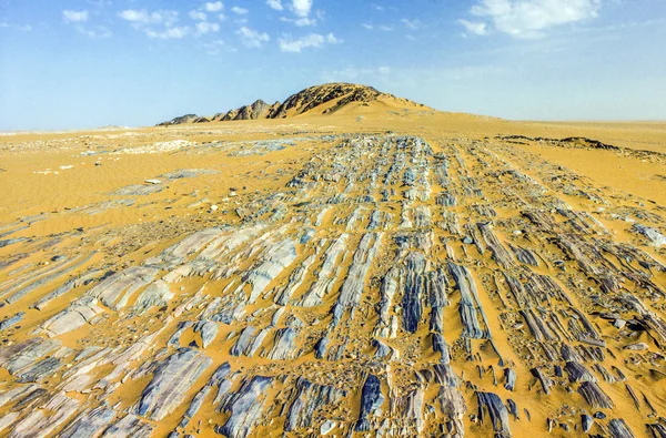 stock image Stone desert im Yemen near Marib