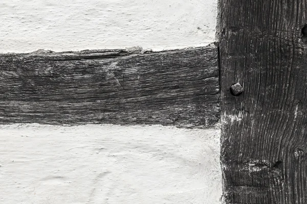 Eski tarihi bir çerçeve ev detay — Stok fotoğraf