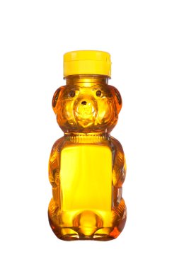 Bottle of honey clipart