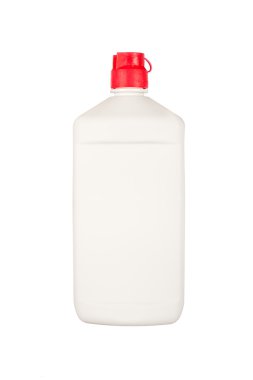 Blank plastic squirt bottle clipart