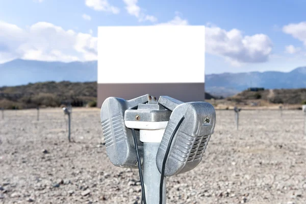 stock image Old Drive in theater