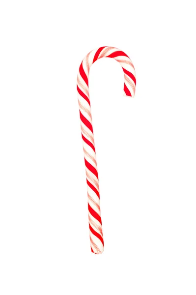 Candy cane on white — Stock Photo, Image