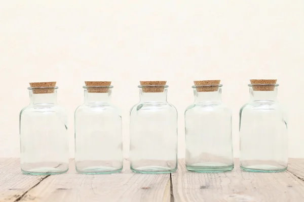 Стеклянная бутылка — стоковое фото