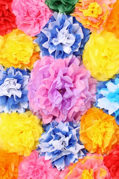 Papírové květiny — Stock fotografie