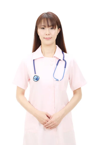 若いアジアの女性看護師 — ストック写真